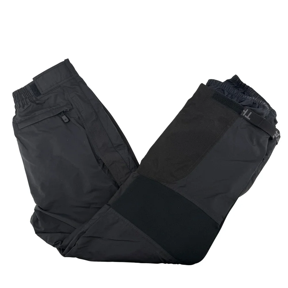 Vintage The North Face Steep Tech Ski Pants Mens M Black Reinforced Side Zip Ski